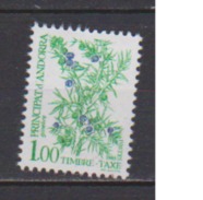 ANDORRE       N°  TAXE    58   NEUF SANS CHARNIERES - Unused Stamps