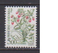 ANDORRE       N°  TAXE    62  NEUF SANS CHARNIERES - Unused Stamps