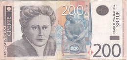 BILLETE DE SERBIA DE 200 DINARA DEL AÑO 2005 (BANKNOTE) - Serbia