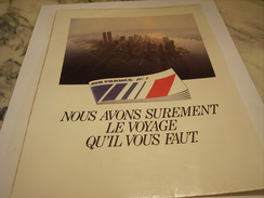 ANCIENNE PUBLICITE AIR FRANCE - Pubblicità