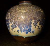 1987 - RARE LLADRO ART POTTERY VASE,  CRYSTALLINE GLAZE - Lladro (ESP)