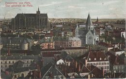 CPA - AK Metz Panorama Vue Générale Cathédrale Église Kirche Mosel Moselle Lothringen Lorraine A Elsaß Alsace Malmedy - Lothringen