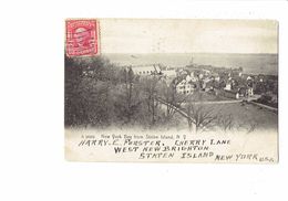 Cpa - New York Bay From Staten Island - A 25589 - - Staten Island