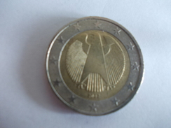 Monnaie Pièce De 2 Euros De Allemagne Année 2002 Valeur Argus 3 € - Germany