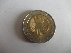 Monnaie Pièce De 2 Euros De Allemagne Année 2002 Valeur Argus 3 € - Alemania