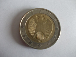 Monnaie Pièce De 2 Euros De Allemagne Année 2002 Valeur Argus 3 € - Germania