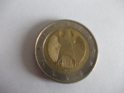 Monnaie Pièce De 2 Euros De Allemagne Année 2002 Valeur Argus 3 € - Germania