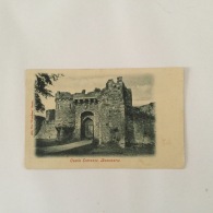BEAUMARIS 1900s Castle Entrance B/W Unused 'Wyndham' Series - Anglesey