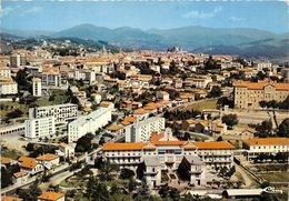 07-AUBENAS- VUE GENERALE AERIENNE - Aubenas