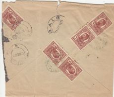 KING CHARLES 1ST, STAMPS ON COVER, 1911, ROMANIA - Briefe U. Dokumente