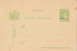 KING MICHAEL CHILD, 8 JUNE 1930 OVERPRINT, PC STATIONERY, ENTIER POSTAL, UNUSED, ROMANIA - Covers & Documents