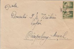 KING MICHAEL, STAMPS ON COVER, 1946, ROMANIA - Lettres & Documents