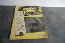 Revue Radio Plans - XXI° Année N°77 - Mars 1954 - - Libros Y Esbozos