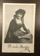 AK  OPERA SINGER  MARIA DE STROZZI - Opéra