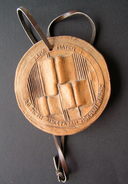 1981 Lithuania Alma Mater Handcrafted Ceramic Medal - Autres & Non Classés