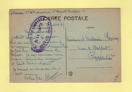 5e Depot Des équipages De La Flotte - Service Postal - 1917 - Naval Post