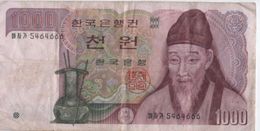 Billet/ The Bank Of Korea/ 1000 Won  / 1985 ?         BILL152 - Corea Del Sud