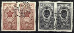 RUSSIA, Yv 1638/9, Used, F/VF, Cat. € 6,00 - Used Stamps