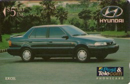 FIJI ISLANDS. COCHE - CAR. Hyundai Excel. 03FJC. (447) - Fidji