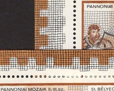 PANNONIA1 1978 Ungarn Block 134+Bl.134 I ** 206€ Herakles Nessus Hoja S/s Topic Blocs Philatelic Sheets Bf Hungaria - Abarten Und Kuriositäten