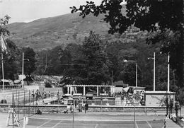 09-AX-LES-THERMES- PARC D'ESPAGNE, LES TENNIS ET LA PISCINE CLIMATISEE - Ax Les Thermes