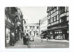 The Stonebow From High Street Lincoln 1965 - Lincoln