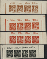* Bayern - Marken Und Briefe: 1920, 5 M Braun, 10 M Rotorange, 10 M Rot Und 20 M Schwarz Abschiedsausg - Autres & Non Classés