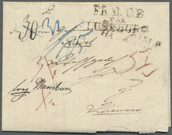 Br Hannover - Vorphilatelie: 1812, Faltbrief Aus STRALSUND (Schweden!), Mit Hndschriftlichem Vermerk "f - [Voorlopers