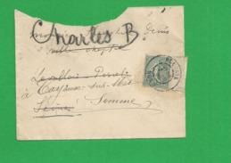 Lettre N° 129 Obl Roubaix - 1877-1920: Periodo Semi Moderno