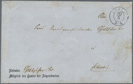 Br Preußen - Besonderheiten: 1866/1868, Vier Portofreie Briefe Von Mitgliedern Des Abgeordnetenhaus Mit - Andere & Zonder Classificatie