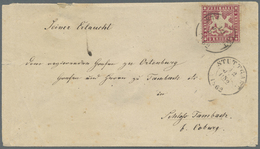 Br Württemberg - Marken Und Briefe: 1861, 9 Kr. Karmin, Eng Gezähnt, Dünnes Papier, In Für Diese Ausgab - Other & Unclassified
