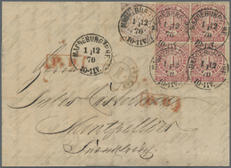 Br/ Norddeutscher Bund - Marken Und Briefe: 1870, DEUTSCH-FRANZÖSISCHER KRIEG, Brief Von MAGDEBURG Nach - Other & Unclassified