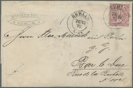 Br Norddeutscher Bund - Marken Und Briefe: 1870, Brief Ab BERLIN 26/12 70 Mit 1 Groschen EF Nach BAR-LE - Andere & Zonder Classificatie