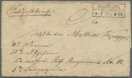 Br Norddeutscher Bund - Besonderheiten: 1870/1871, Drei Feldpostbriefe Heimat - Front, 2 X R3 NEUHAEUSE - Altri & Non Classificati