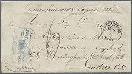 Br Norddeutscher Bund - Besonderheiten: 1871, Kriegsgefangenen-Brief Eines Frz. Soldaten Aus "MAGDEBURG - Other & Unclassified
