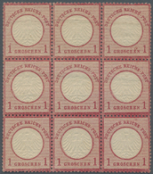 ** Deutsches Reich - Brustschild: 1872, 1 Groschen Kleiner Brustschild, Sehr Farbfrischer Und Gut Geprä - Unused Stamps