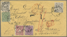 Br Deutsches Reich - Pfennige: 1875, Je Einzelstücke 3 Pfennige, 5 Pfennige Und 10 Pfennige Zusammen Mi - Storia Postale