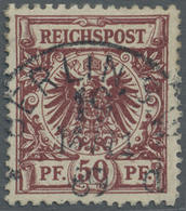 O Deutsches Reich - Krone / Adler: 1889, Freimarke: Krone/ Adler 50 Pf Bräunlichkarmin, Beste Farbe, P - Unused Stamps