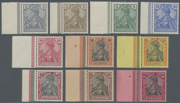 ** Deutsches Reich - Germania: 1900, Freimarken Germania 2 Pf Bis 80 Pf, Perfekter Einheitlicher Luxusr - Unused Stamps