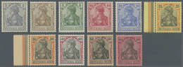 ** Deutsches Reich - Germania: 1902, Freimarken Germania Deutsches Reich 2 Pf Bis 80 Pf, Tadellos Postf - Unused Stamps