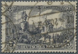 O Deutsches Reich - Germania: 1915, Kaiser Wilhelm Denkmal 3 M, Type A II, Gestempelt, Mgl., Kurzbefun - Ongebruikt