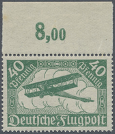 ** Deutsches Reich - Inflation: 40 Pfg. In Der Seltenen Farbe Blaßgrün, Gepr. Bechthold BPP - Lettres & Documents