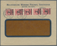Br Deutsches Reich - Inflation: 1923, 2 Mio. Auf 200 M. Gezähnt Mit Liegendem Wasserzeichen Im Senkrech - Brieven En Documenten