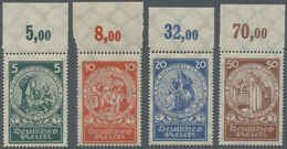 ** Deutsches Reich - Weimar: 1924, Deutsche Nothilfe: Rosenwunder, Kompletter Ungefalteter Luxus-Oberra - Unused Stamps