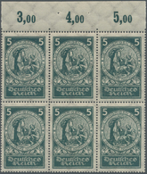 ** Deutsches Reich - Weimar: 5 Pfg. Nothilfe 1924 Mit Dem Extrem Seltenen Plattenfehler "1 Statt I In H - Unused Stamps