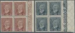 **/ Deutsches Reich - Weimar: 1924, 60 Pf Und 80 Pf Stephan, Gestrichenes Papier, In Ungefalteten Luxusr - Neufs