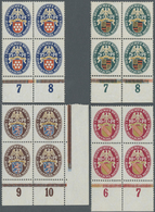 **/ Deutsches Reich - Weimar: 1926, Deutsche Nothilfe: Landeswappen (II) 5-50 Pfg., Kompletter Satz Im V - Unused Stamps