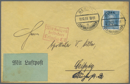 Br Deutsches Reich - Weimar: 1927, 25 Pf I.A.A., Portogerechte EF Auf Luftpostbrief Von Berlin-Zentralf - Neufs