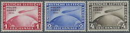 * Deutsches Reich - Weimar: 1931, "Polarfahrt", Kompletter Satz Neugummiert (wie Postfrisch Wirkend), - Neufs