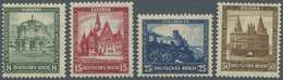 ** Deutsches Reich - Weimar: 1931, Deutsche Nothilfe: Bauwerke (II), Einwandfrei Postfrisch, Befund Dr. - Neufs